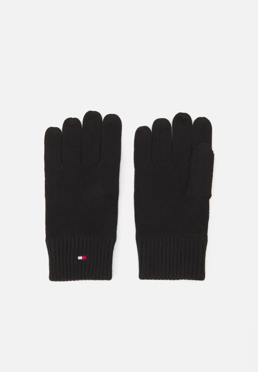 ESSENTIALS FLAG GLOVES UNISEX - Fingerhandschuh - black