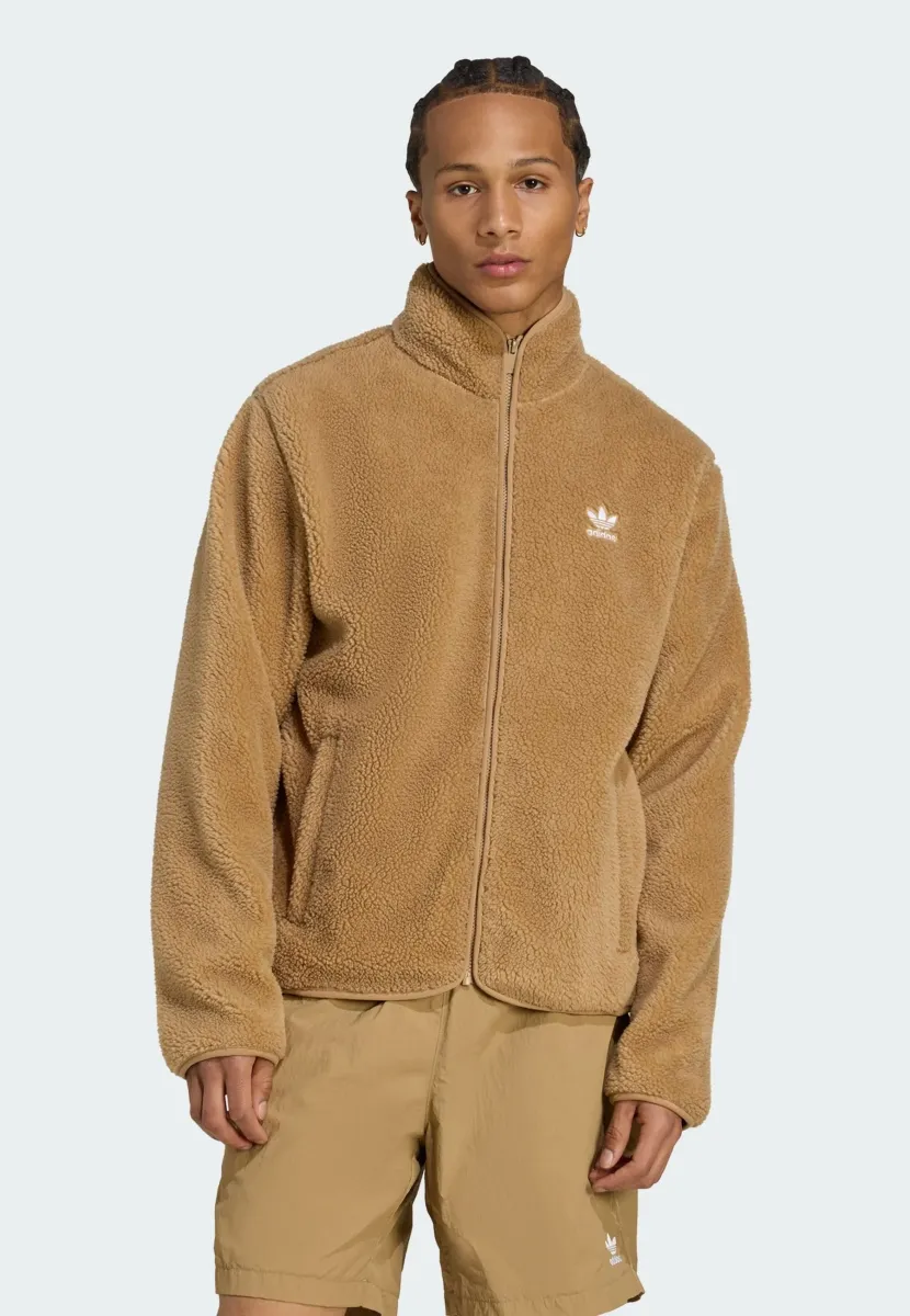 ESSENTIALS - Fleecejacke - cardboard