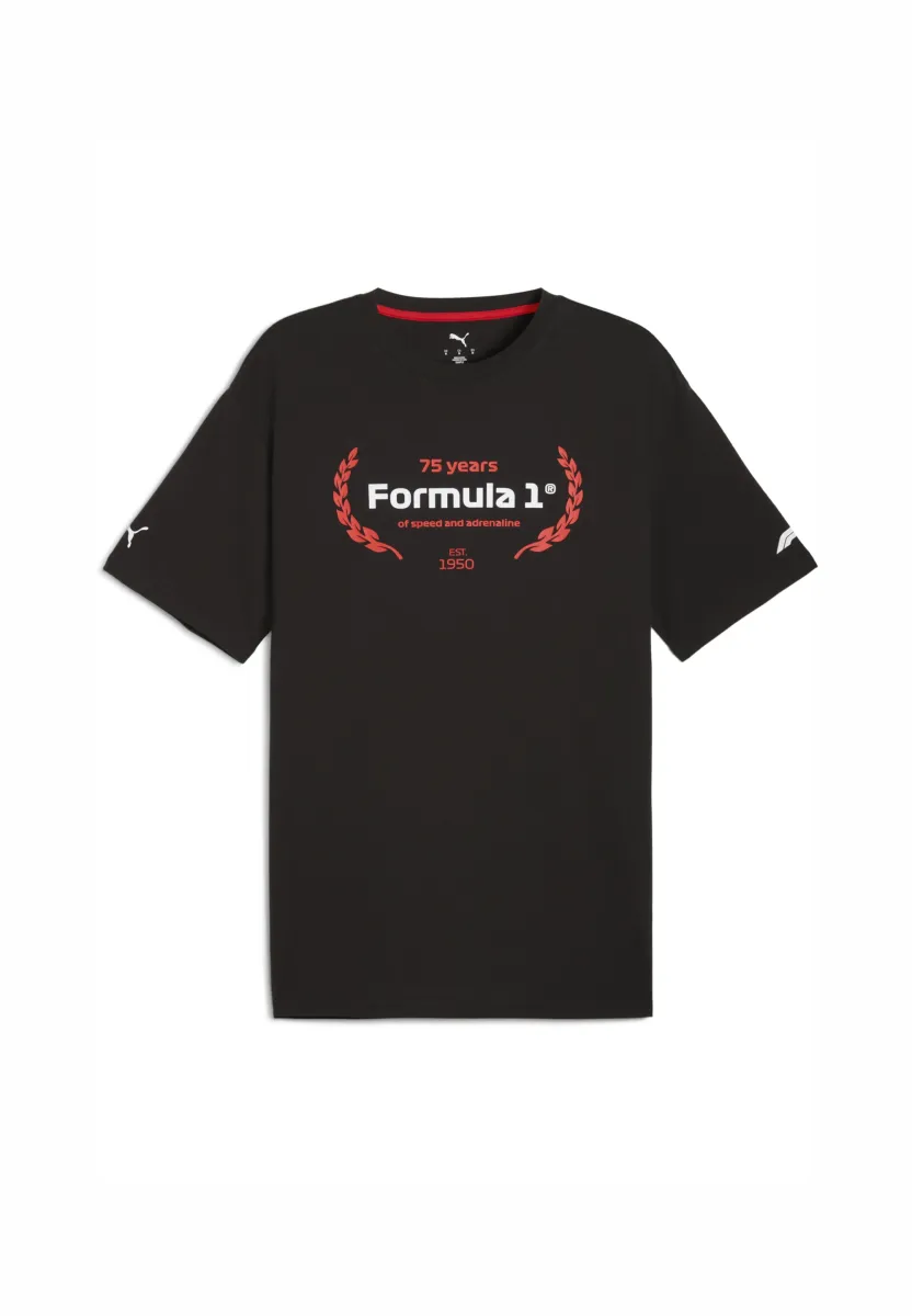 ESSENTIALS GRAPHIC - T-Shirt print - puma black