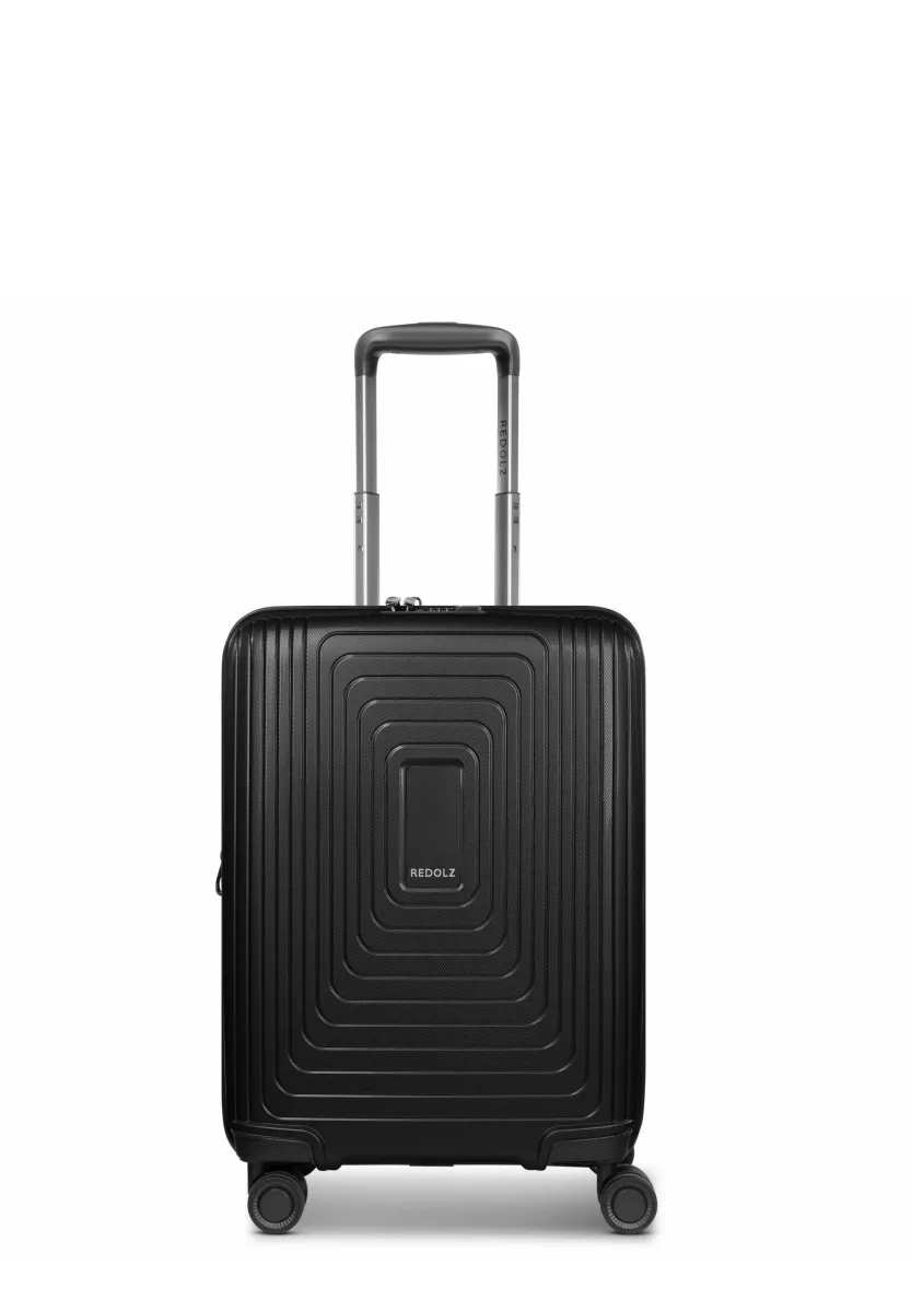ESSENTIALS KABINENTROLLEY MIT DEHNFALTE - Trolley - black metallic