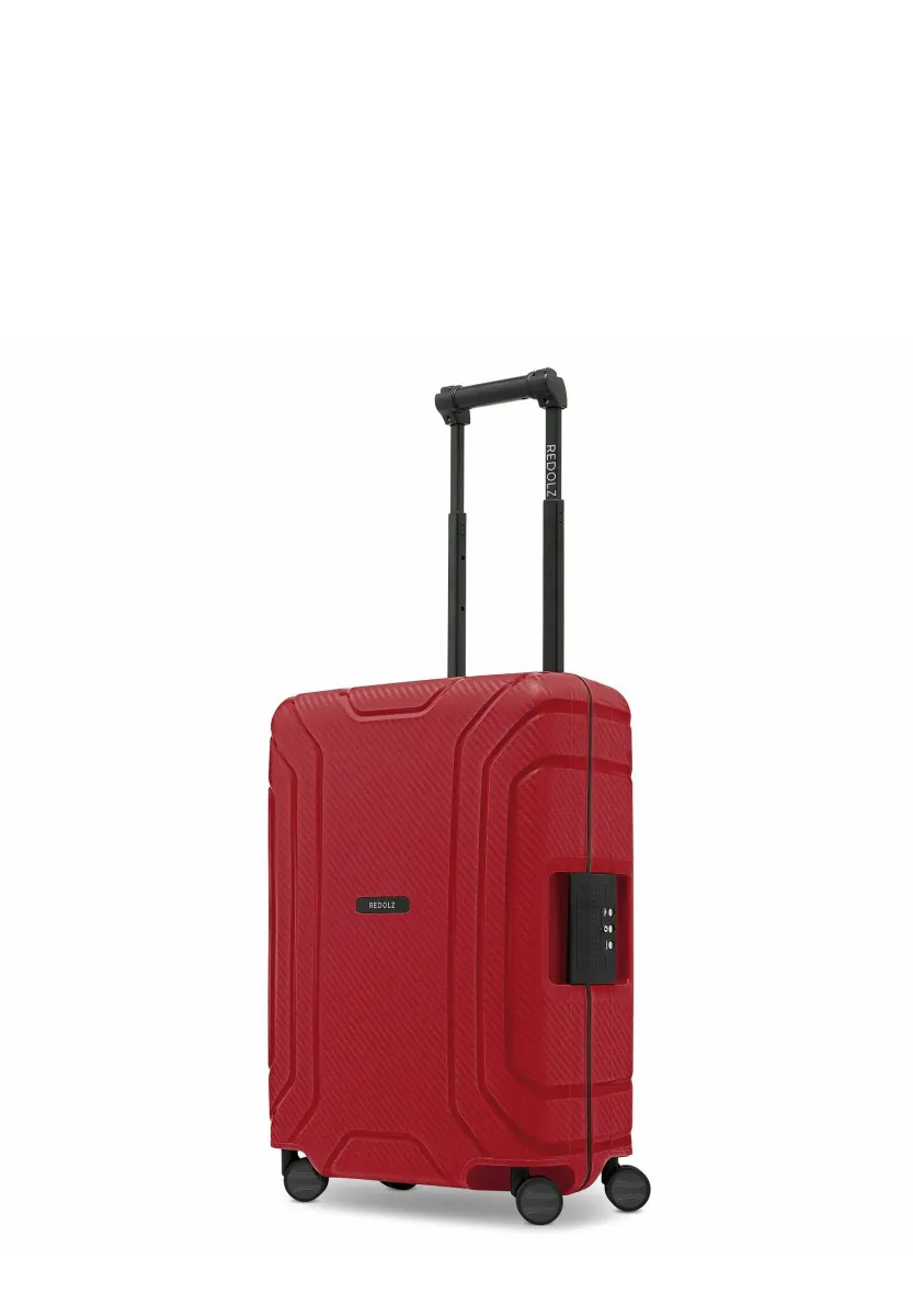 ESSENTIALS KABINENTROLLEY MIT DREIPUNKT-VERSCHLUSS - Trolley - classic red