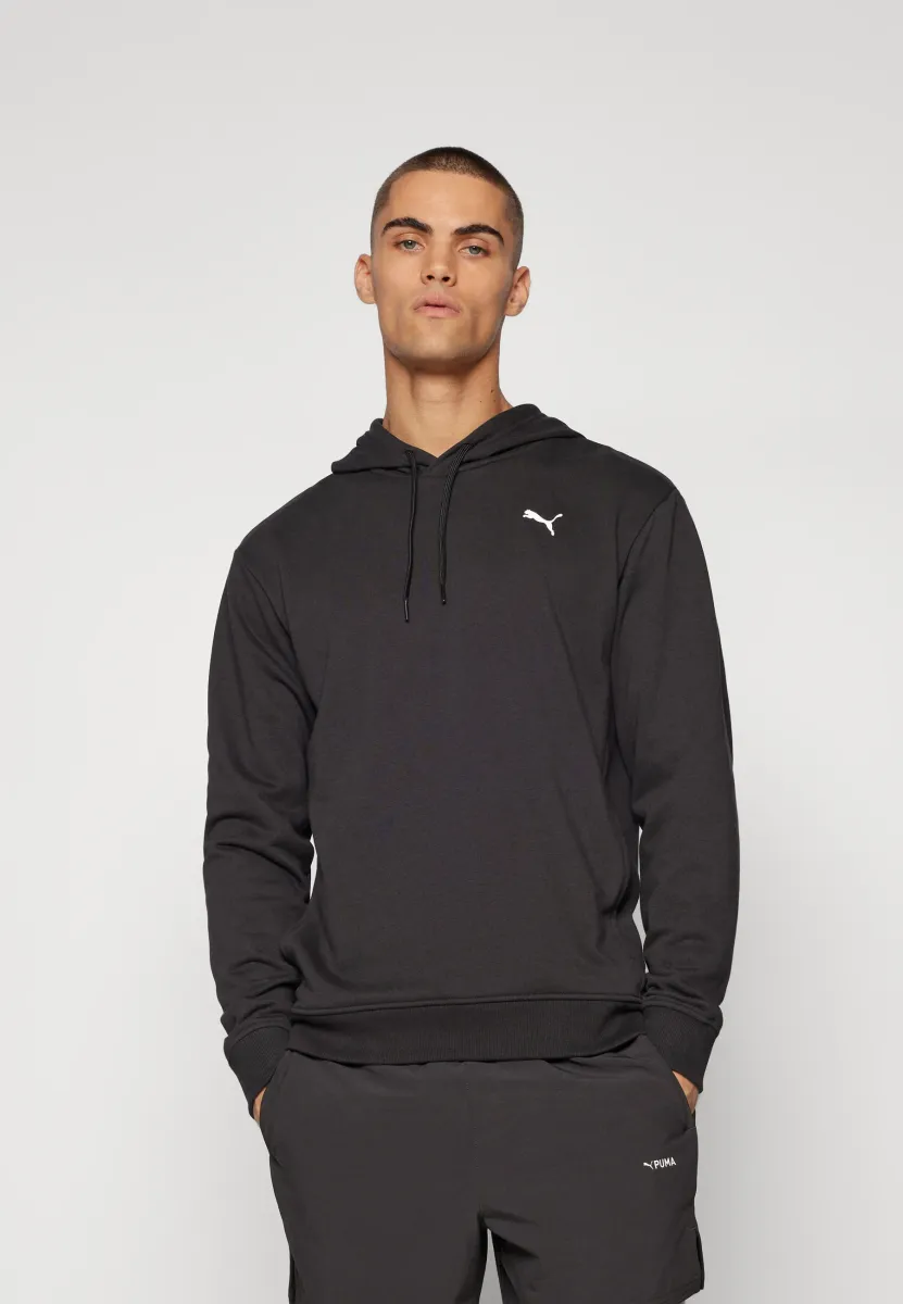 ESSENTIALS  - Kapuzenpullover - black