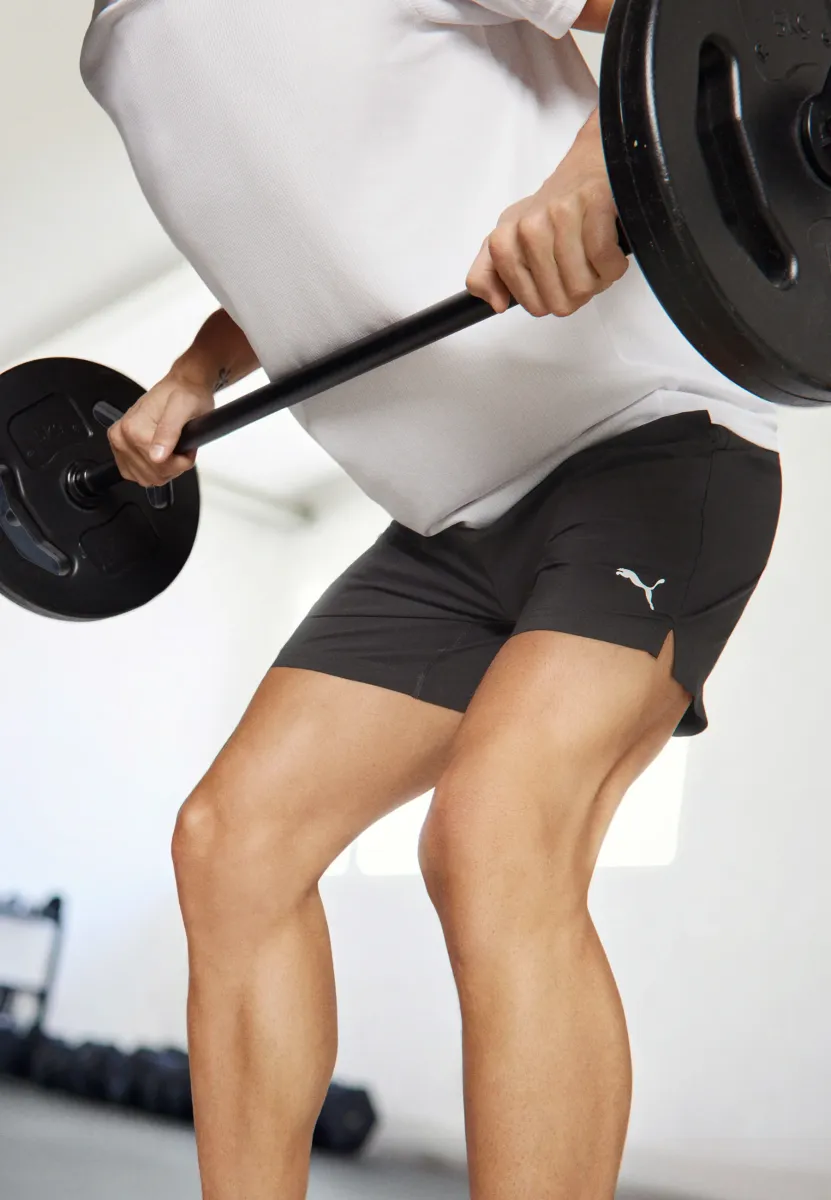 ESSENTIALS - Kurze Sporthose - black
