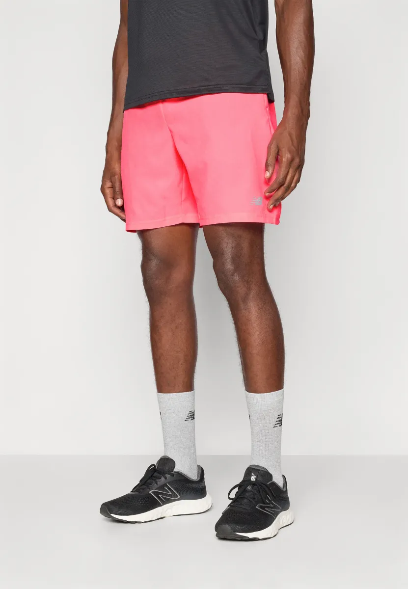 ESSENTIALS  - Kurze Sporthose - neon pink