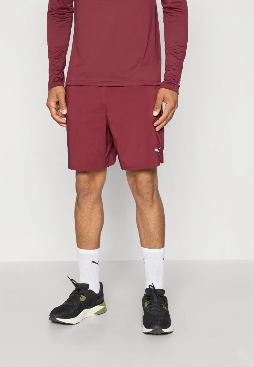 ESSENTIALS - Kurze Sporthose - ruby shimmer