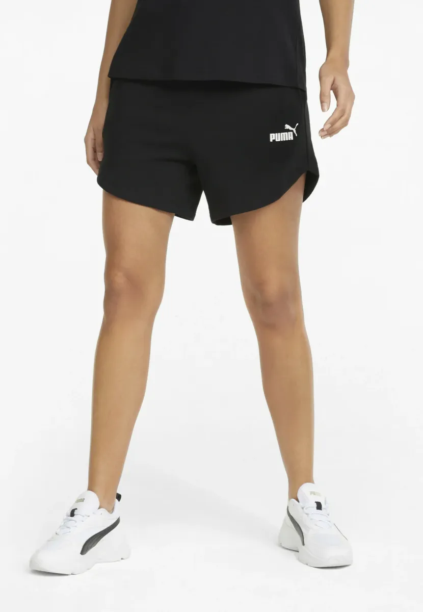 ESSENTIALS KVINNA - Kurze Sporthose - puma black