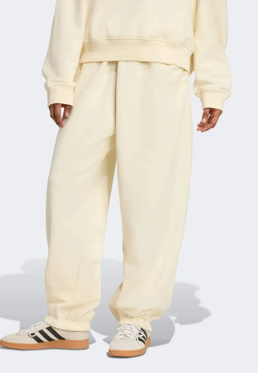 ESSENTIALS LINEAR JOGGER - Jogginghose - cream white
