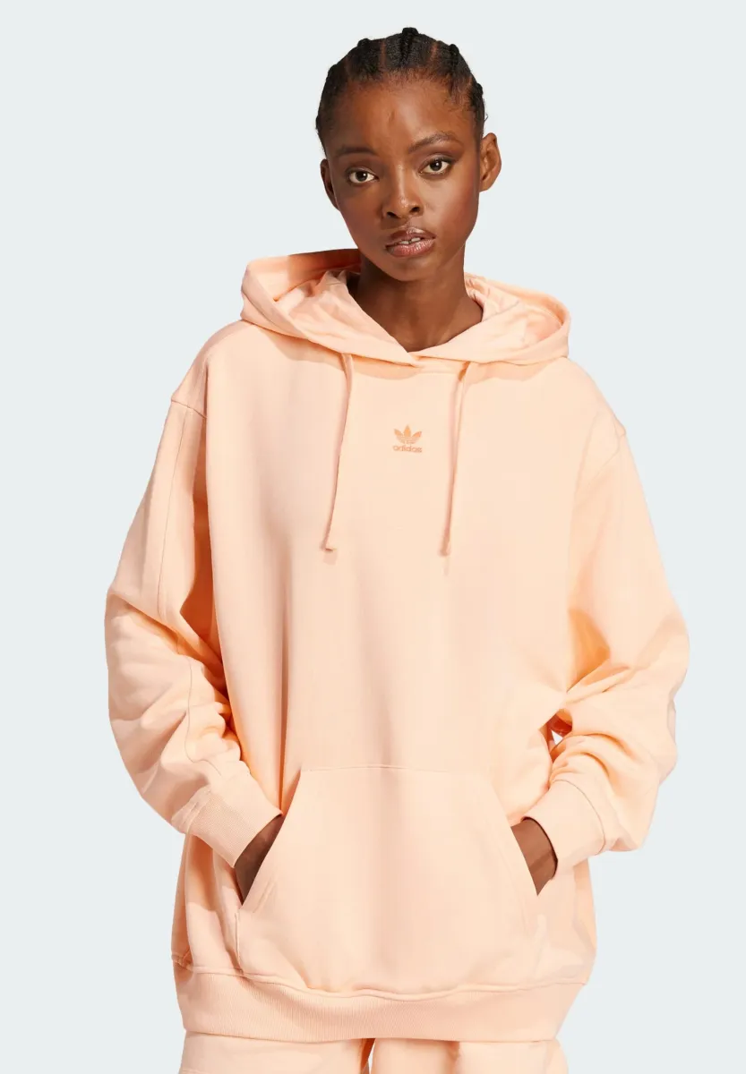ESSENTIALS LOOSE - Kapuzenpullover - glow pink