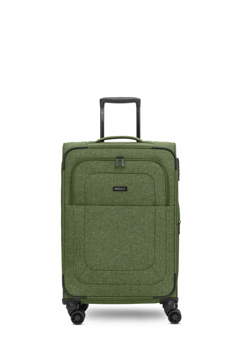 ESSENTIALS MEDIUM TROLLEY MIT DEHNFALTE - Trolley - olive