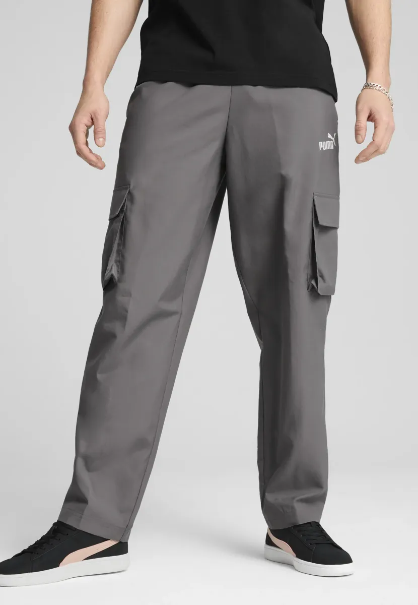 ESSENTIALS NO. 1 LOGO  - Cargohose - cast iron