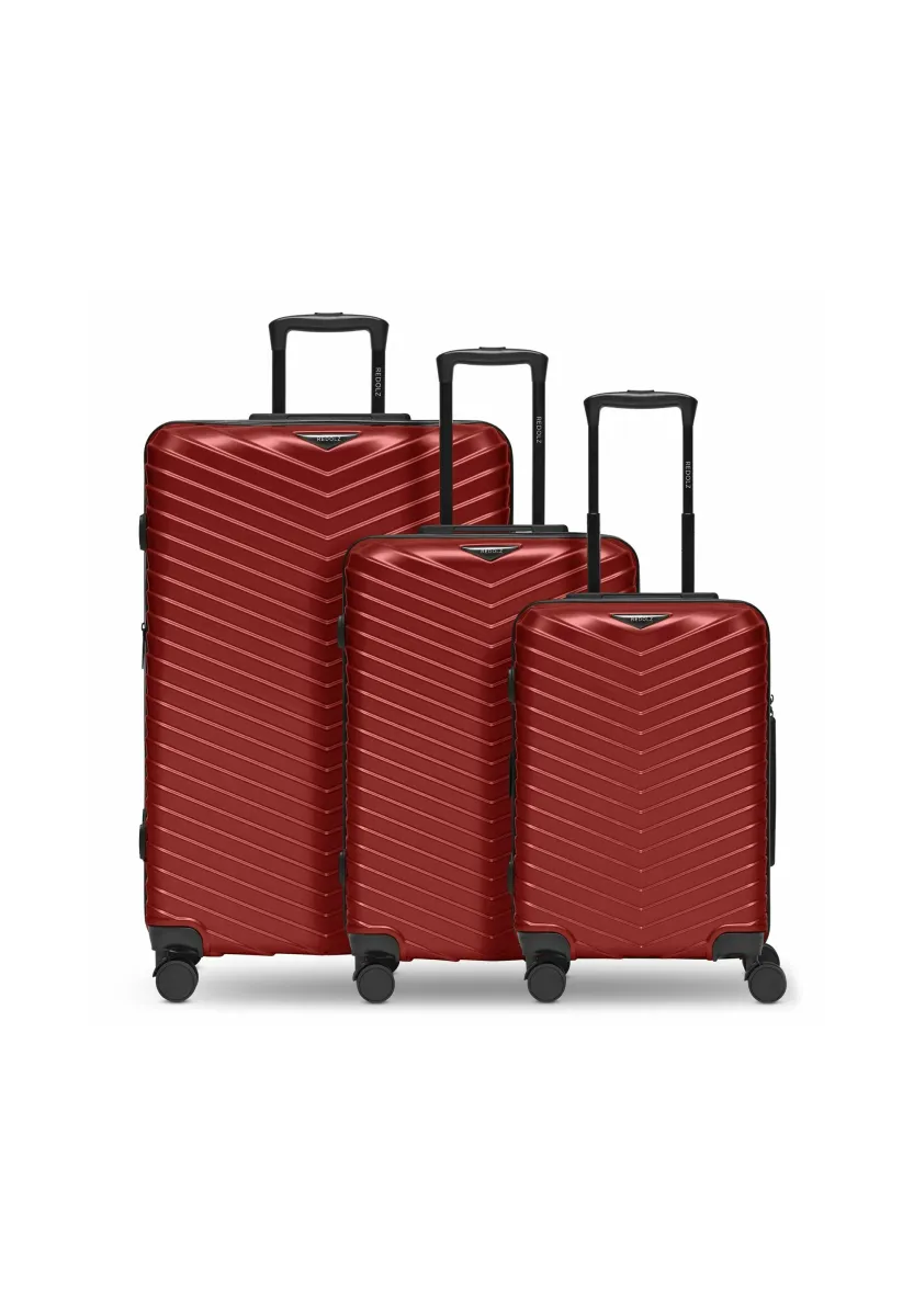 ESSENTIALS SET 3-TEILIG   - Trolley - metallic red shiny