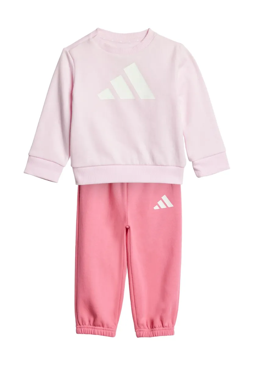 ESSENTIALS SET - Trainingsanzug - clear pink   white