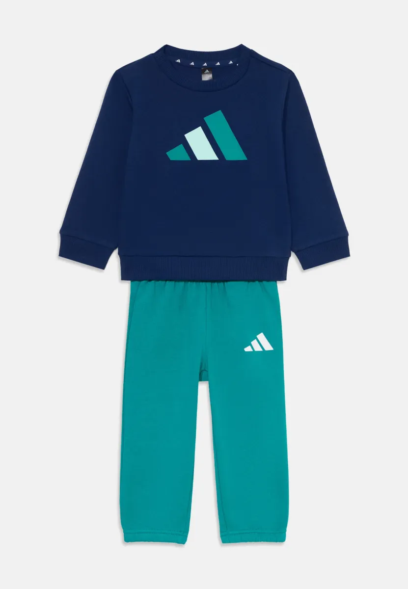 ESSENTIALS SET - Trainingsanzug - dark blue/pure teal/halo mint
