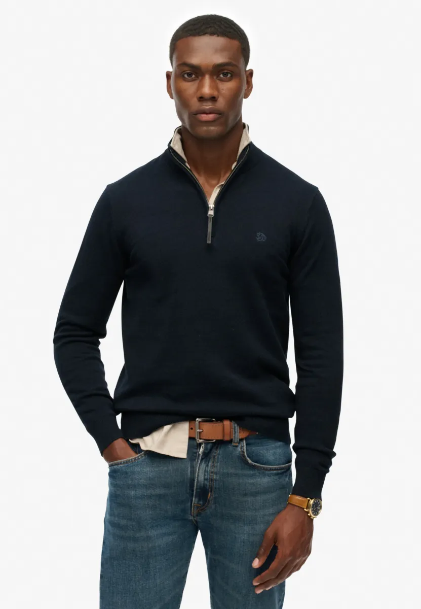 ESSENTIALS - Strickpullover - eclipse navy marl