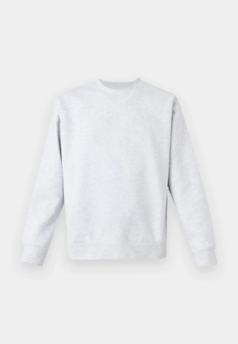 ESTABLISHED WORKS BOLD CREW UNISEX - Sweatshirt - ash grey