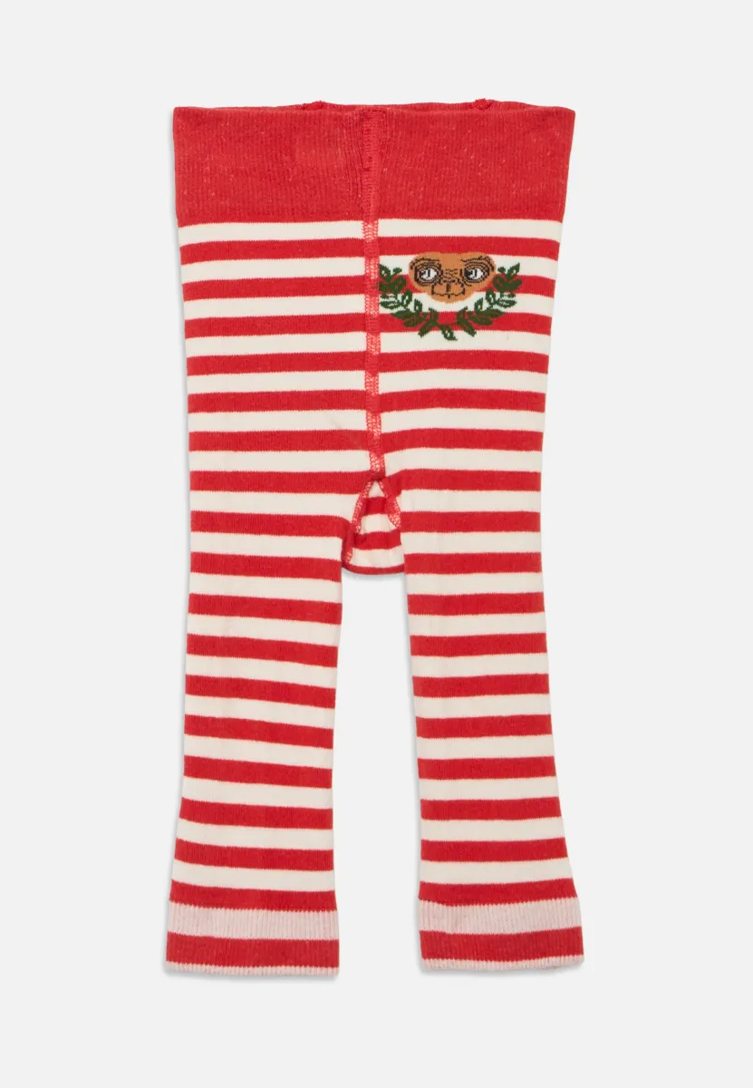 E.T STRIPE - Leggings - Hosen - red