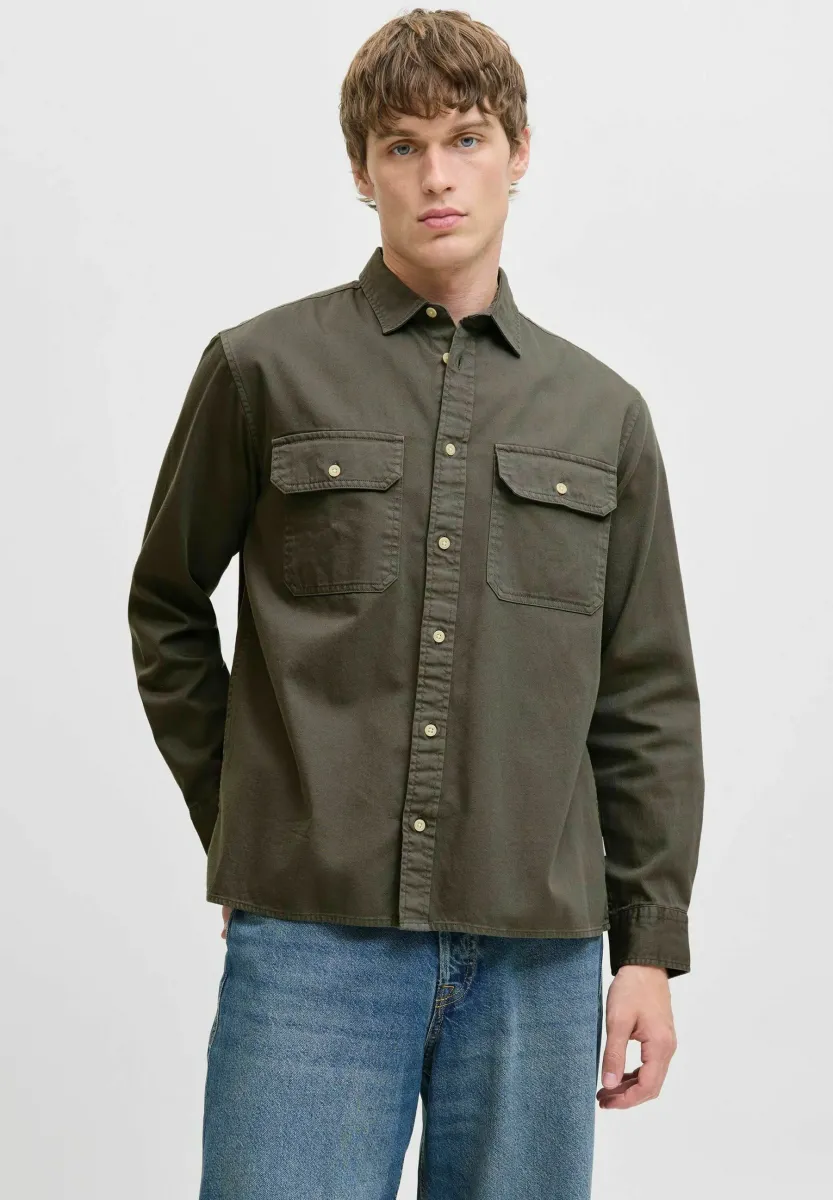 ETRAVIS  - Hemd - dusty olive