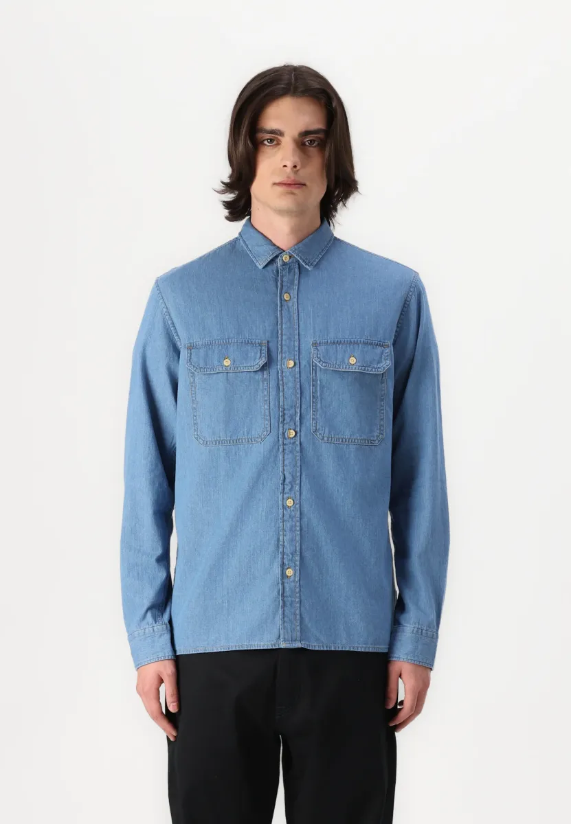 ETRAVIS  - Hemd - light blue denim