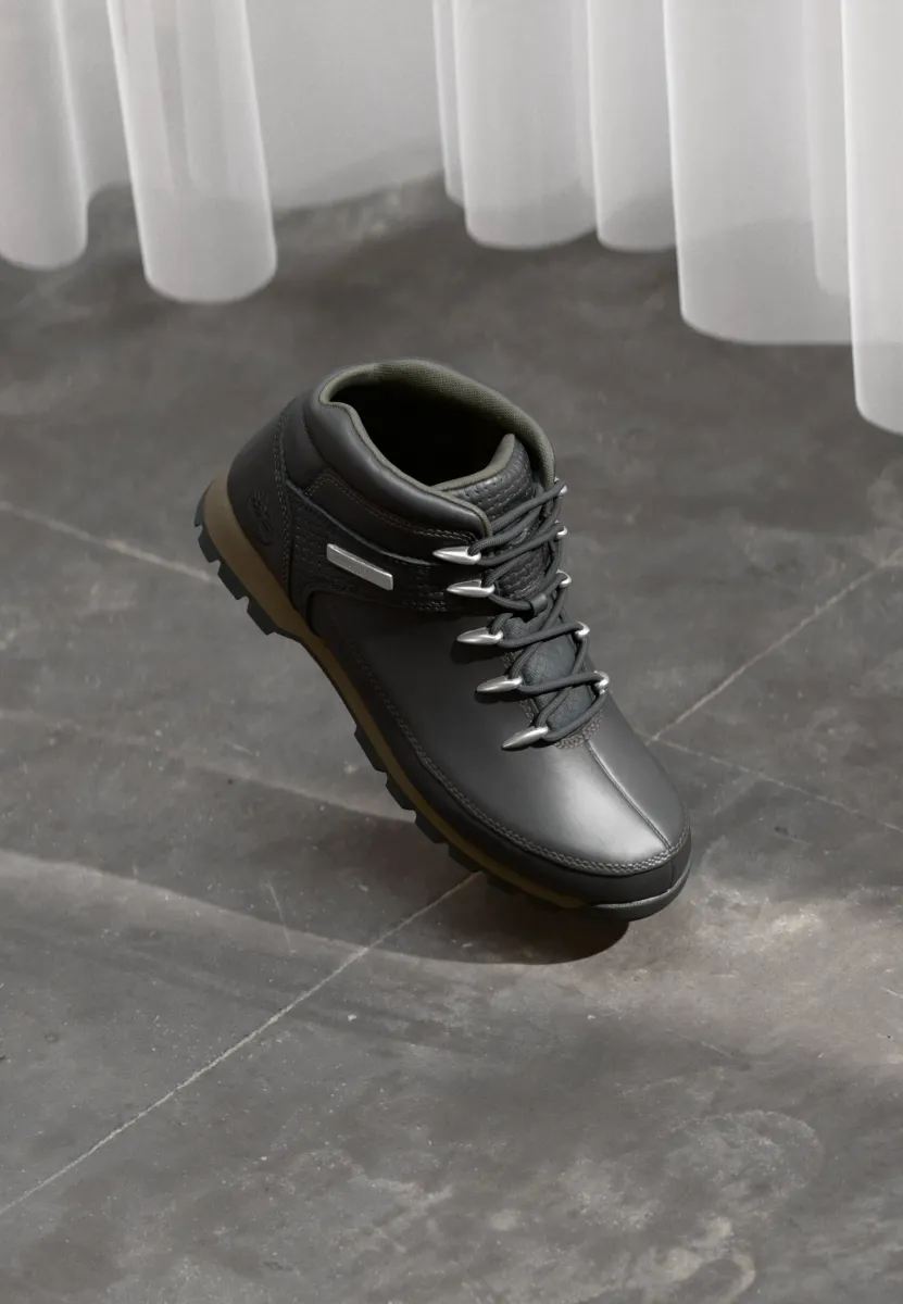 EURO SPRINT - Schnürstiefelette - black/dark brown