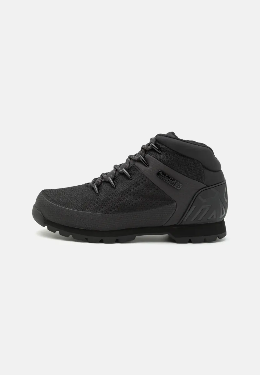 EURO SPRINT - Schnürstiefelette - jet black