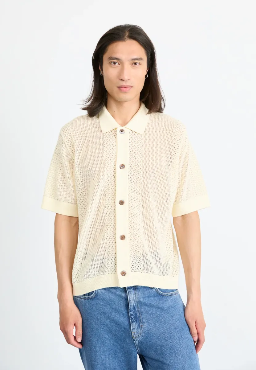 EVAN SWEATER SHIRT - Hemd - unbleached