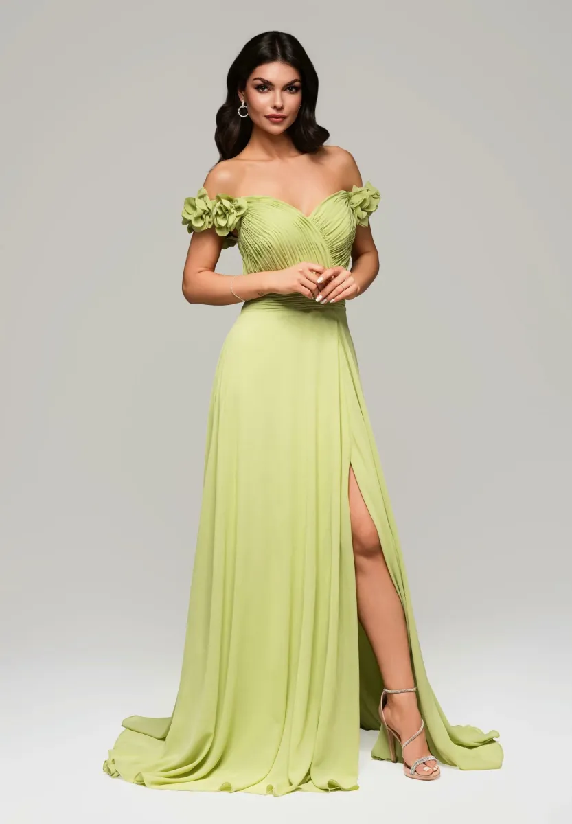 EVENING  ELARA - Ballkleid - lime
