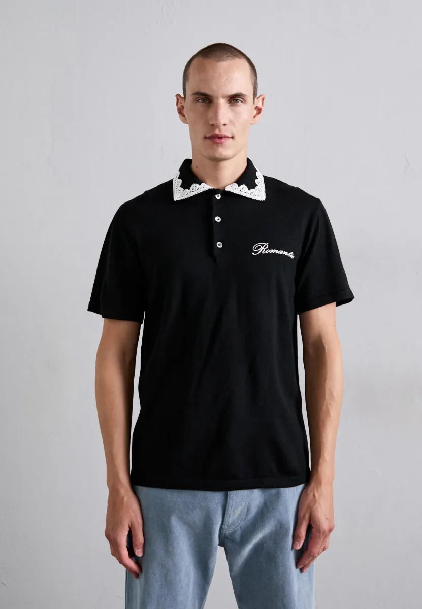 EVENING - Poloshirt - black
