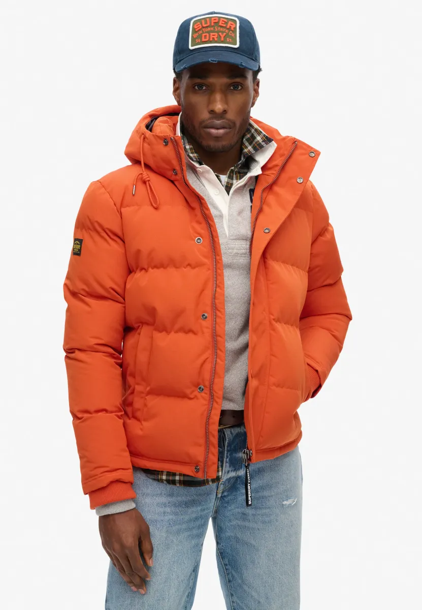 EVEREST HOODED PUFFER - Winterjacke - pureed pumpkin orange