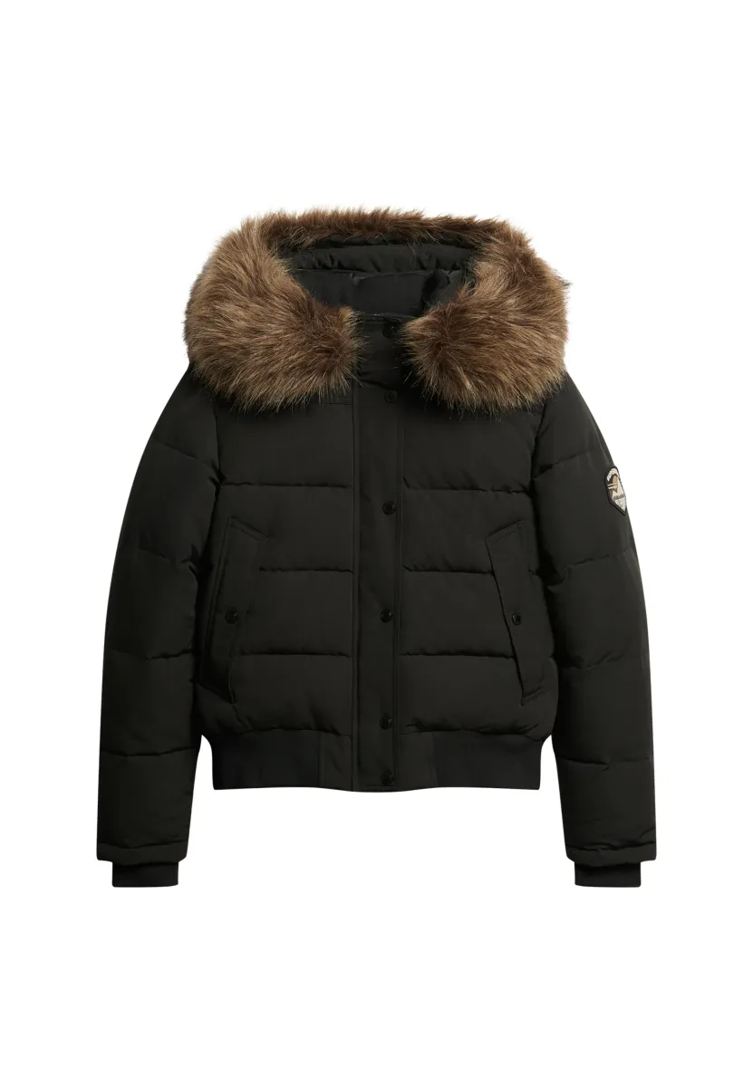 EVEREST HOODED - Winterjacke - black