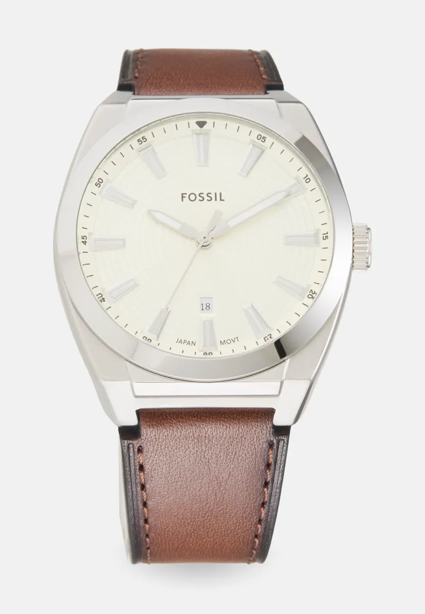 EVERETT - Uhr - silver-coloured