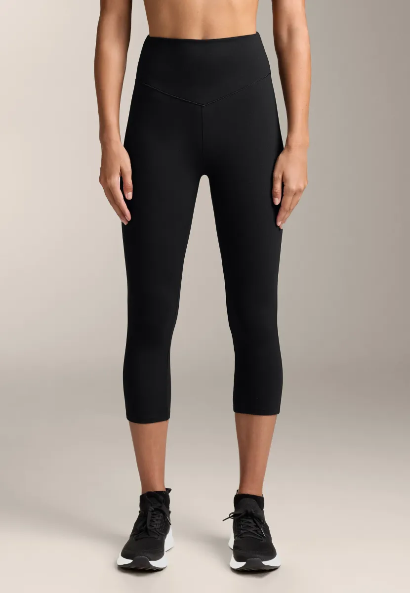 EVERMOVE 50CM CAPRI - Tights - black