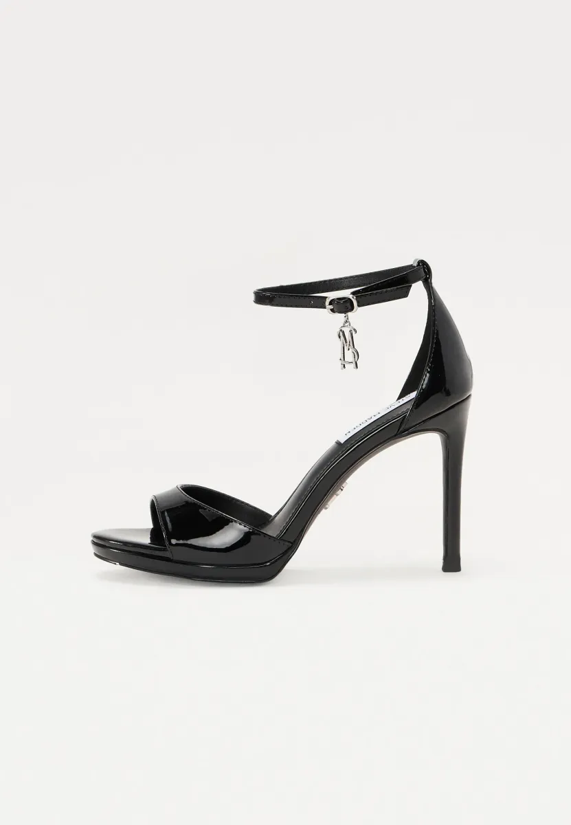 EVERS - High Heel Sandalette - black patent