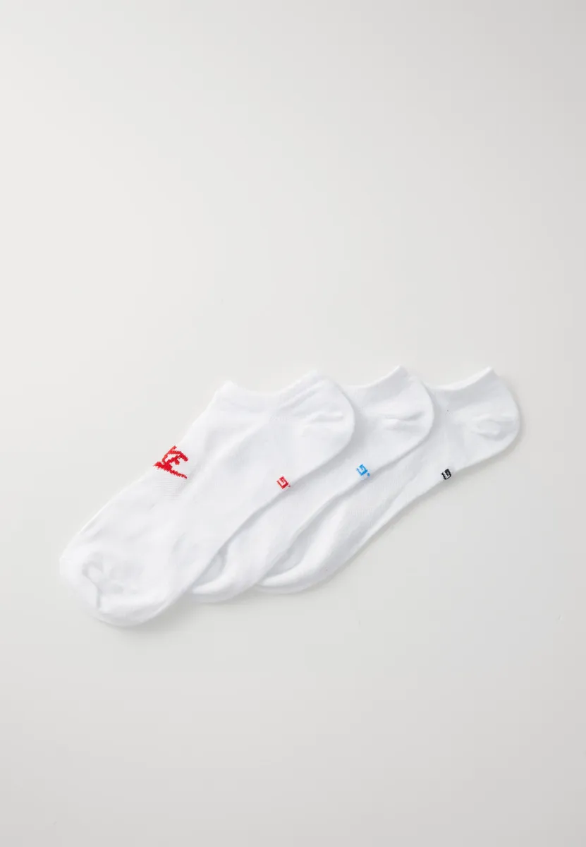 EVERYDAY ESSENTIAL UNISEX 3 PACK - Socken - white