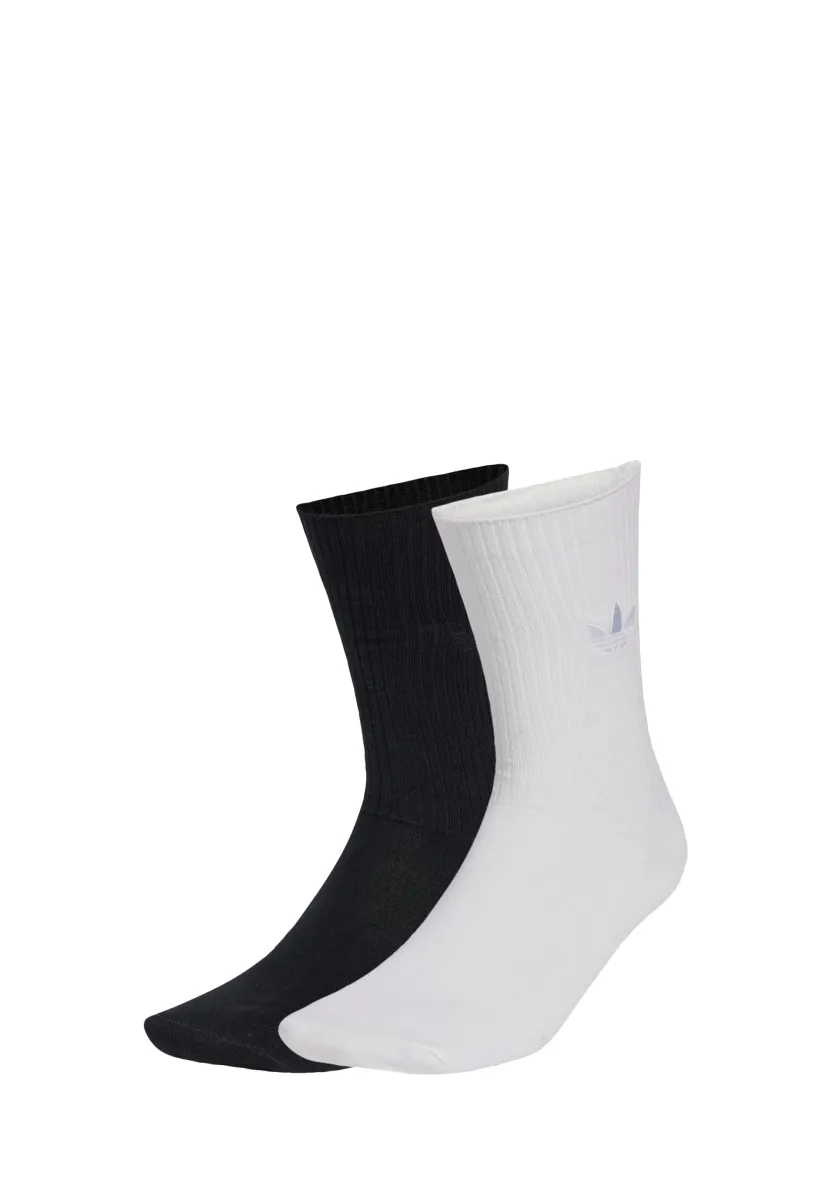 EVERYDAY ICONS CREW 2 PER PACK - Socken - white black