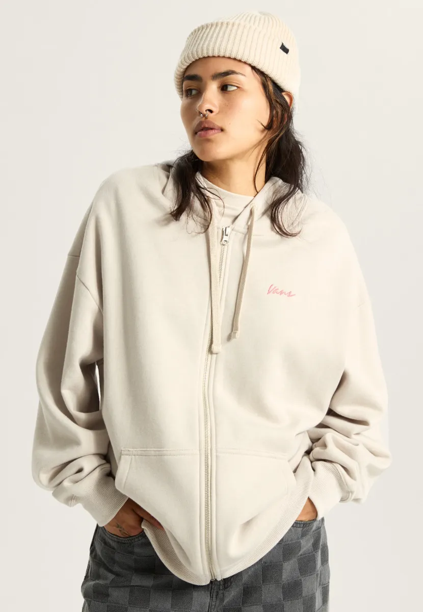 EVERYDAY OVERSIZE - Sweatjacke - light beige