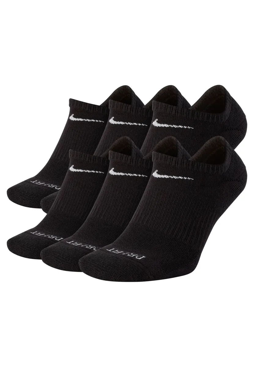 EVERYDAY PLUS CUSH UNISEX 6 PACK  - Sportsocken - black/white