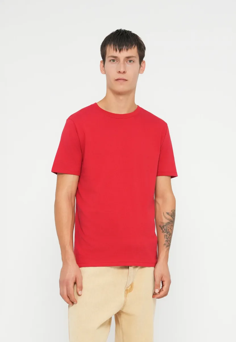 EVERYDAY SOFT CREW SOLID - T-Shirt basic - modern red
