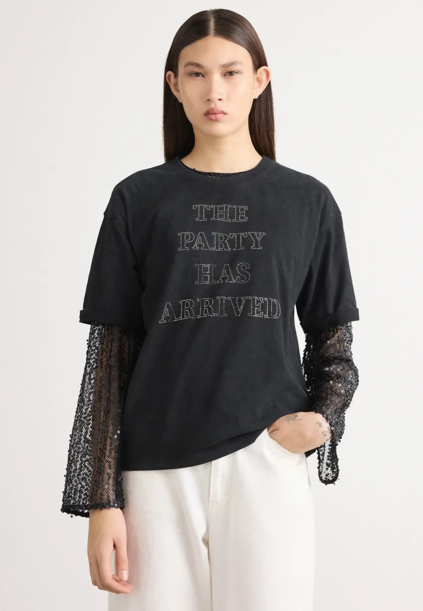 EVI - T-Shirt print - black