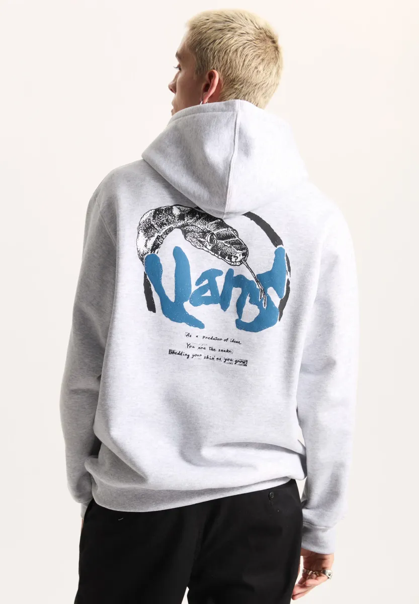 EVOLVE - Kapuzenpullover - light grey