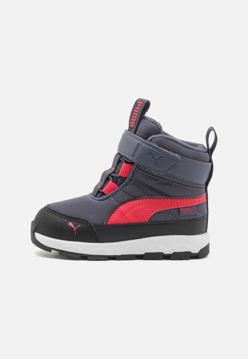 EVOLVE PURETEX UNISEX - Snowboot/Winterstiefel - galactic gray/tart cherry/black