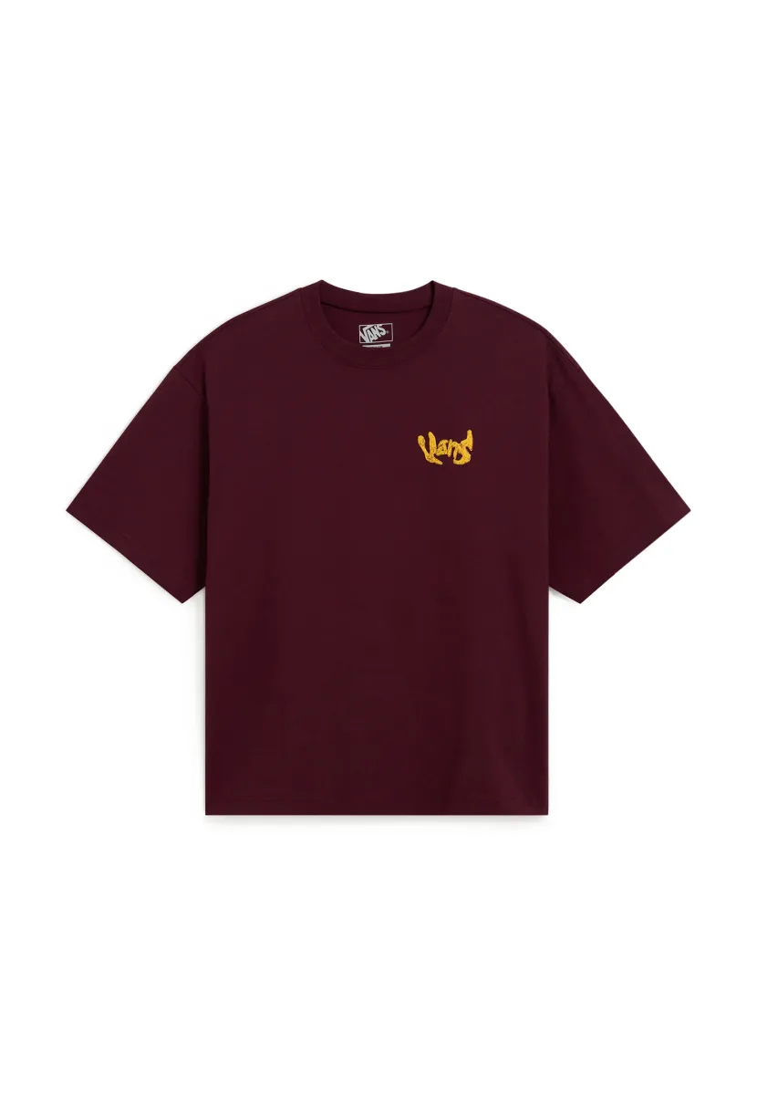 EVOLVE - T-Shirt print - dark red