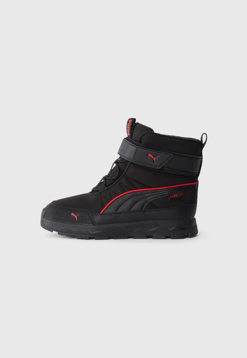 EVOLVE UNISEX - Snowboot/Winterstiefel - black/for all time red