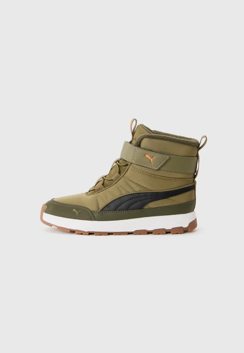 EVOLVE UNISEX - Snowboot/Winterstiefel - olive/black/orange