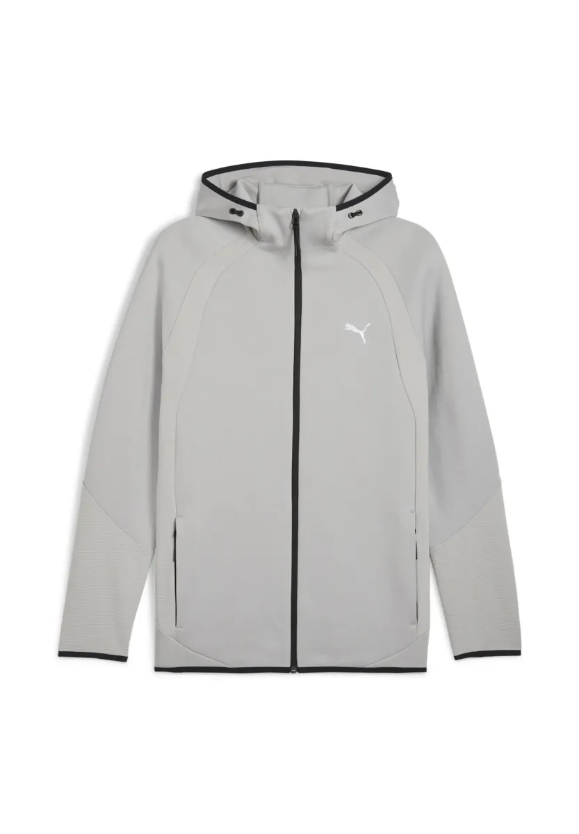 EVOSTRIPE - Sweatjacke - gray echo
