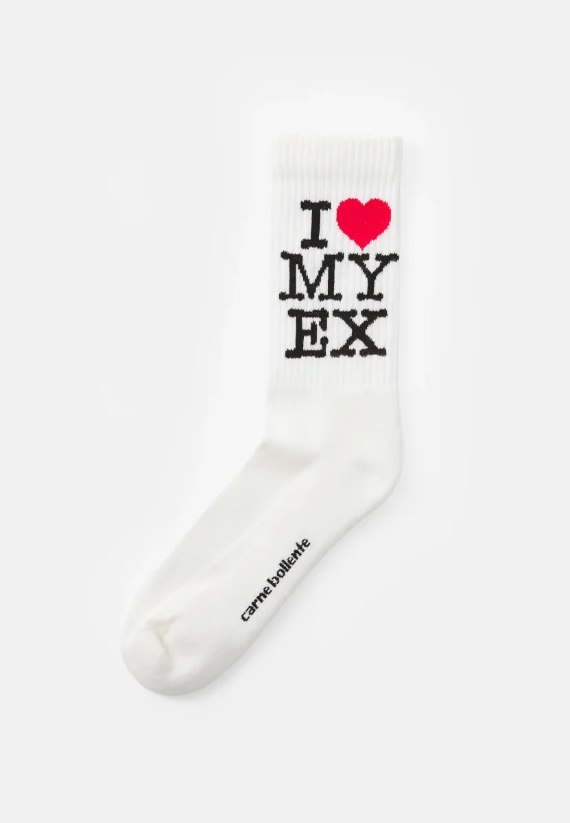 EX MARKS THE SPOT UNISEX - Socken - off-white