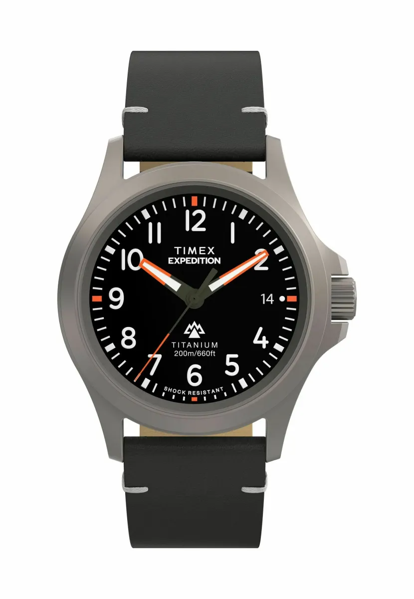 Expedition North Titanium QA - Uhr - black