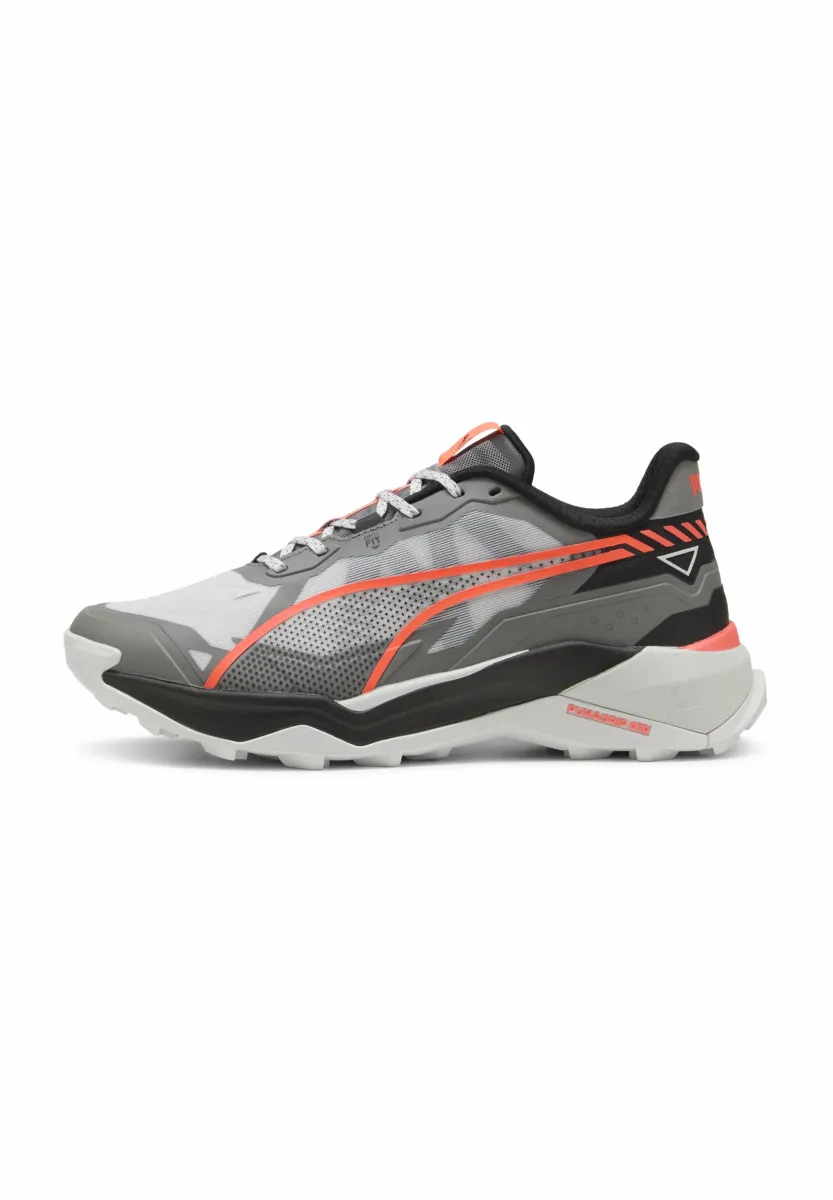 EXPLORE NITRO™ - Laufschuh Trail - cast iron glowing red feather gray