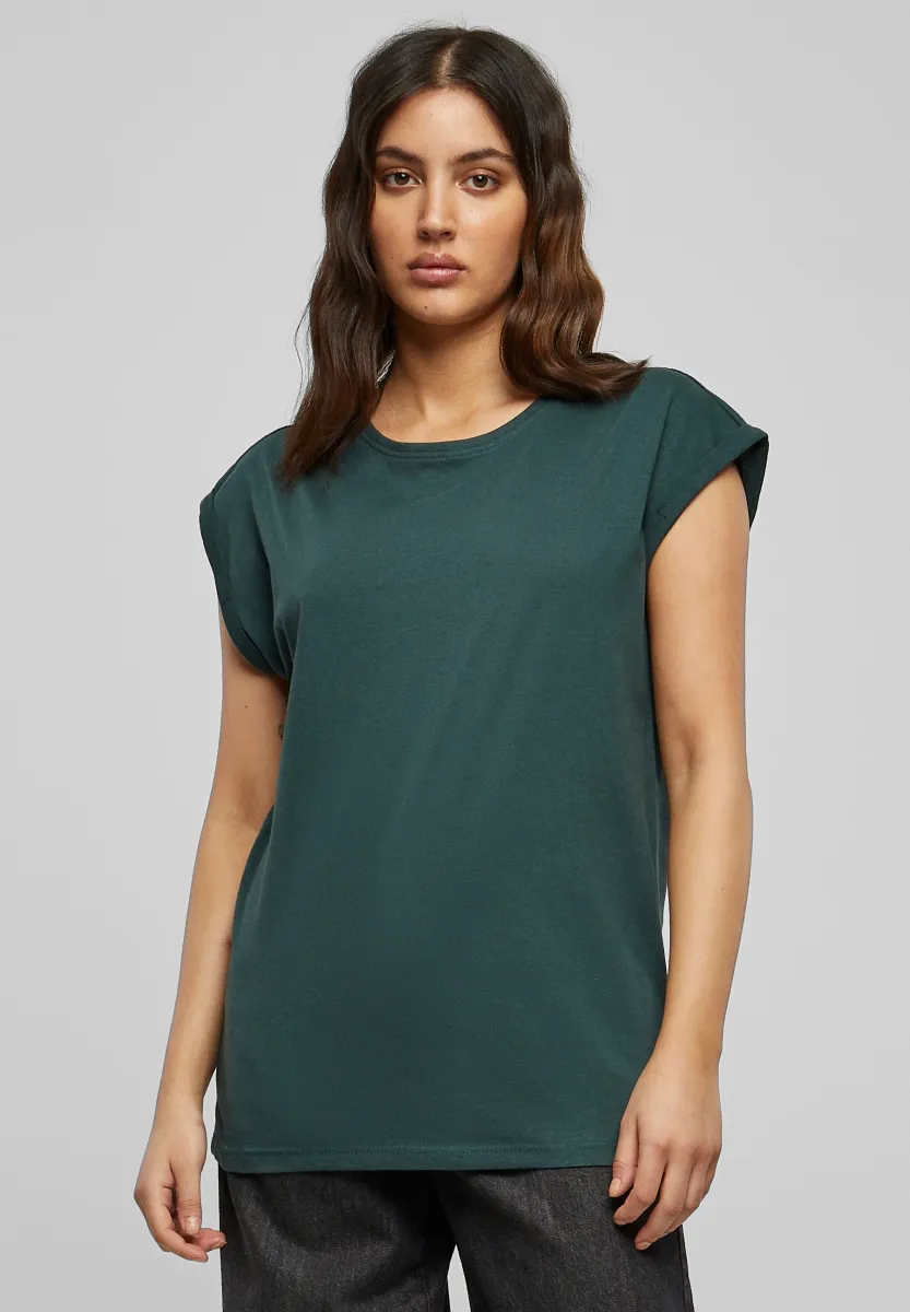EXTENDED SHOULDER - T-Shirt basic - bottlegreen