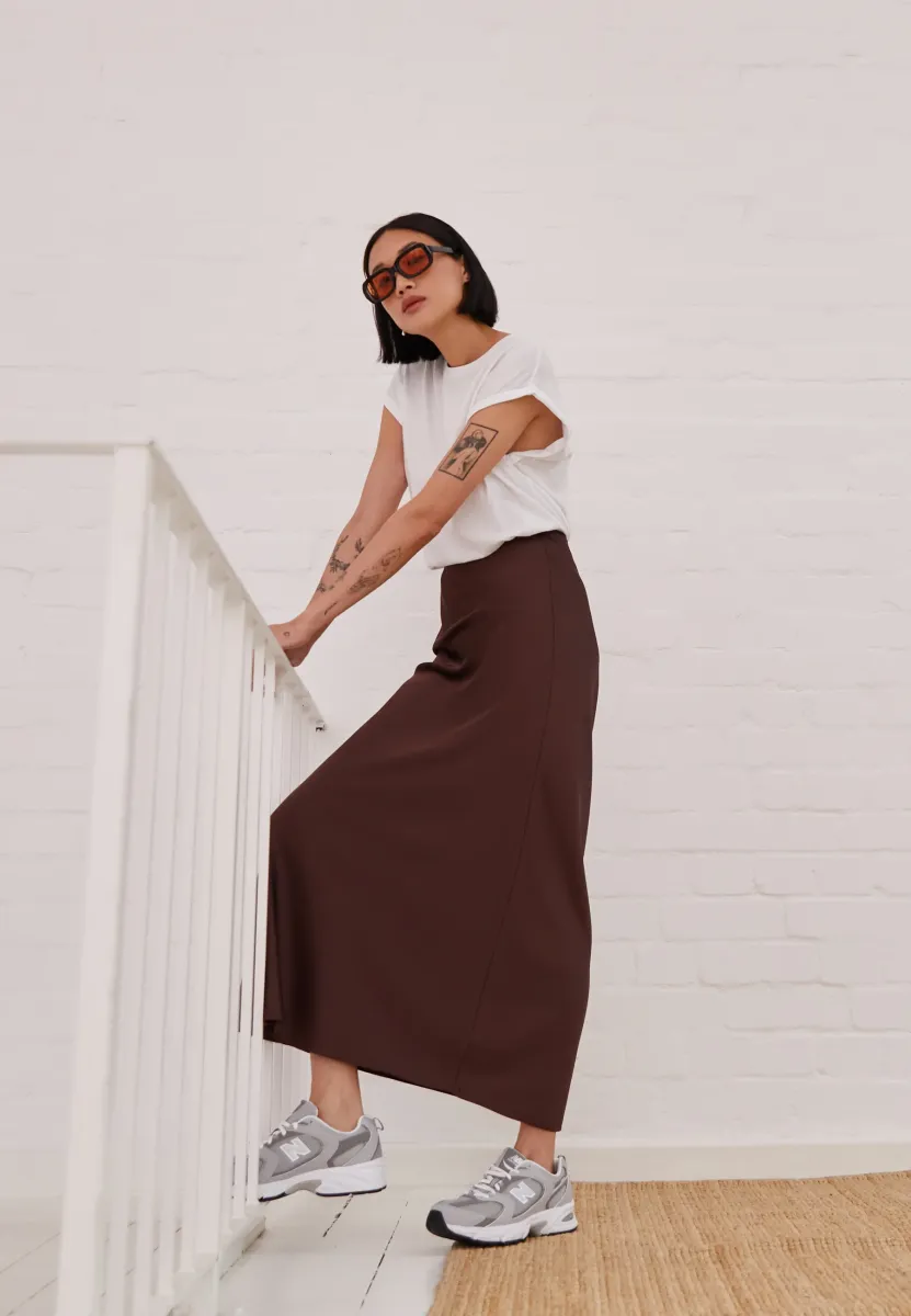 EXTENDED SHOULDER - T-Shirt basic - white