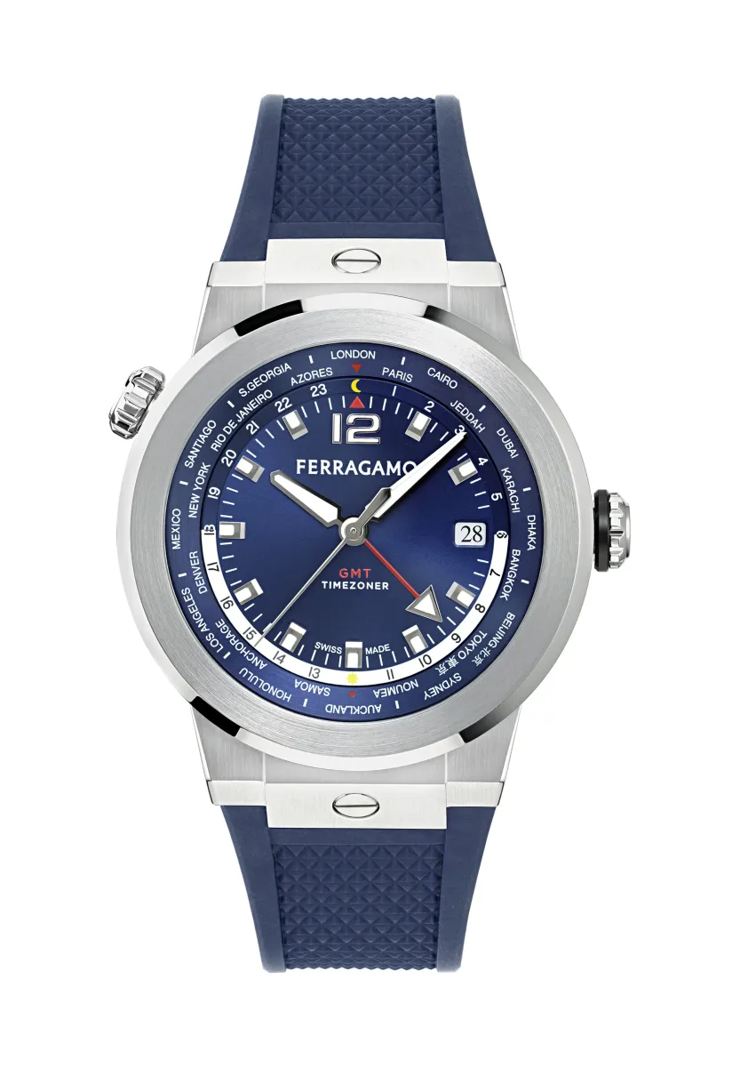 F-80 GMT WORLDTIME - Uhr - blue
